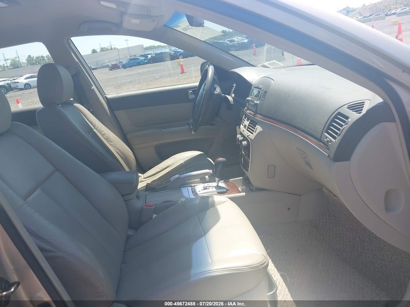 2006 Hyundai Sonata VIN 5NPEU46F96H044300 IAAI salvage auction — LEFT FRONT, Clear (New York), sold $625 on 2026-07-28 (photo 5)