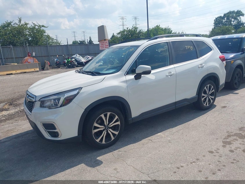 2019 Subaru Forester VIN JF2SKAUC0KH540399 IAAI salvage auction — NORMAL WEAR, Salvage Title, sold $2,550 on 2026-07-29 (photo 2)