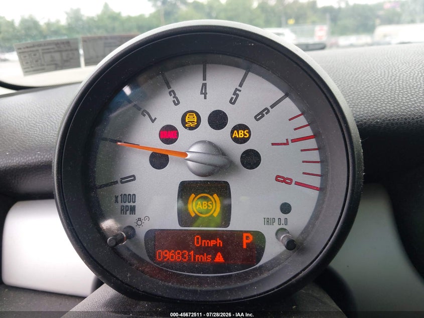 2013 Mini Hard top VIN WMWSU3C52DT682838 IAAI salvage auction — FRONT END, Salvage (Pennsylvania), sold $750 on 2026-08-14 (photo 7)