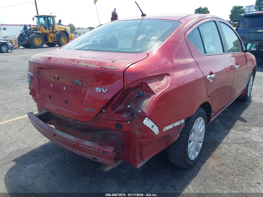 2015 Nissan Versa VIN 3N1CN7AP0FL898505 IAAI salvage auction — FRONT & REAR, Salvage (California), sold $875 on 2026-07-29 (photo 4)