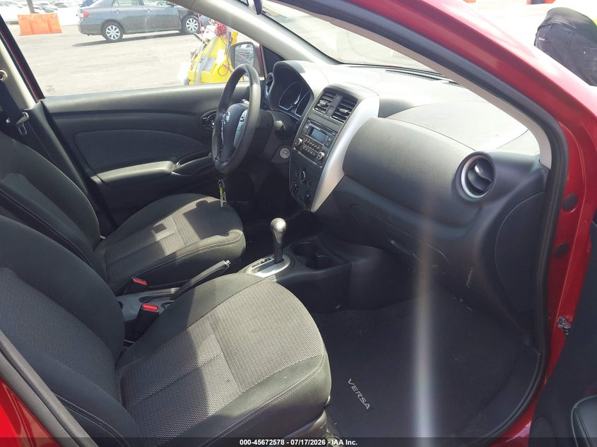 2015 Nissan Versa VIN 3N1CN7AP0FL898505 IAAI salvage auction — FRONT & REAR, Salvage (California), sold $875 on 2026-07-29 (photo 5)