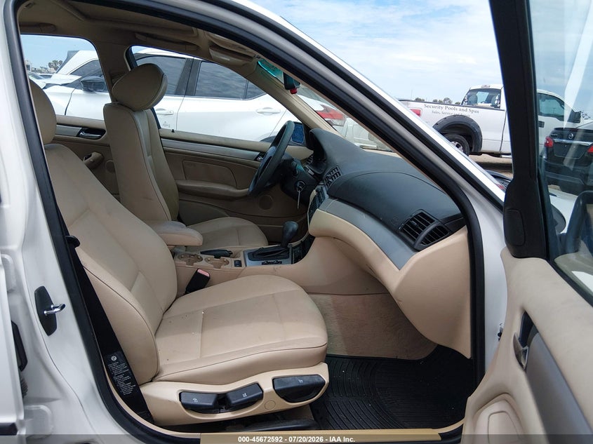 2004 BMW 3 series VIN WBAAZ33414KP89020 IAAI salvage auction — LEFT FRONT, Salvage (California), sold $950 on 2026-08-10 (photo 5)