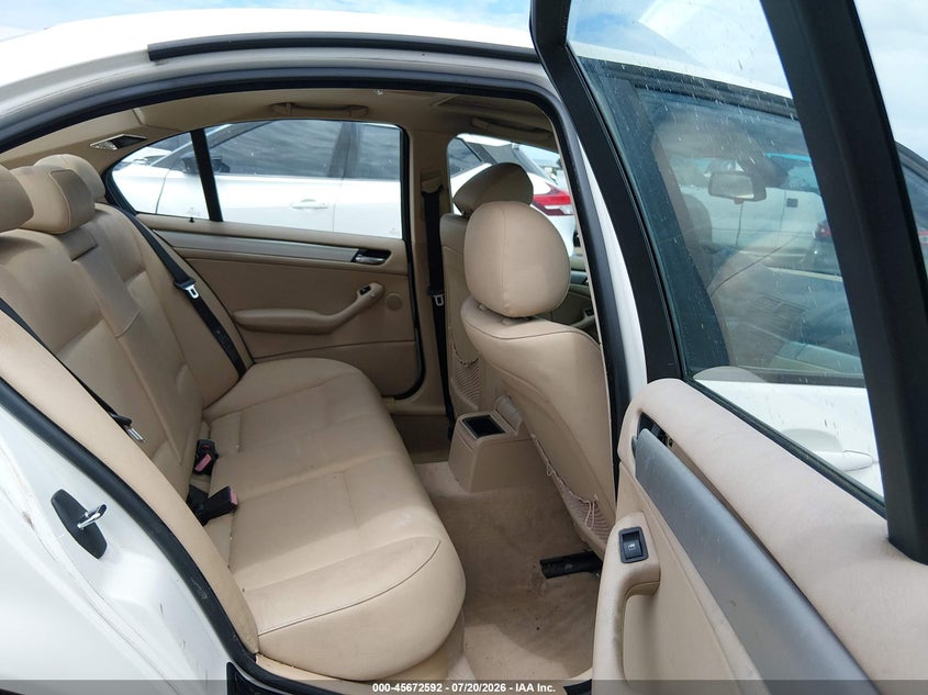 2004 BMW 3 series VIN WBAAZ33414KP89020 IAAI salvage auction — LEFT FRONT, Salvage (California), sold $950 on 2026-08-10 (photo 8)