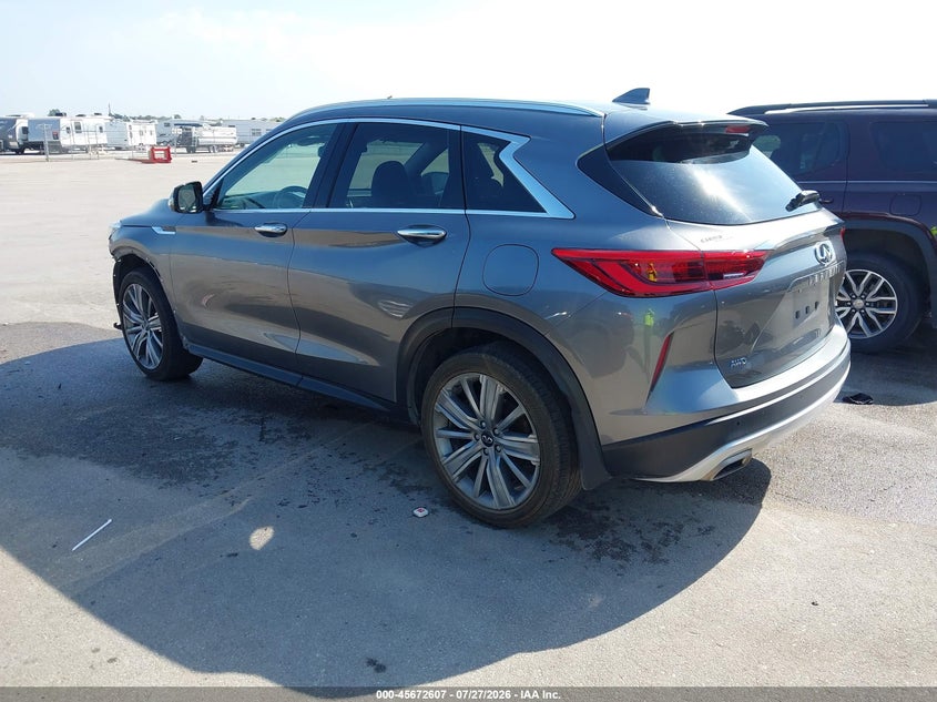 2021 Infiniti Qx50 VIN 3PCAJ5CB1MF120702 IAAI salvage auction — FRONT END, Salvage (Nebraska), sold $4,700 on 2026-08-24 (photo 3)