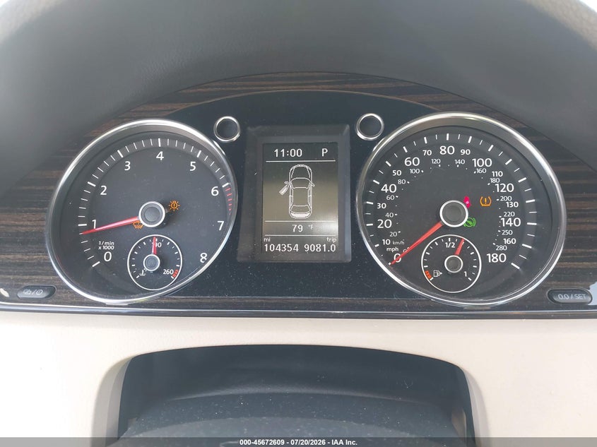 2017 Volkswagen Passat cc VIN WVWKP7AN6HE504185 IAAI salvage auction — FRONT END, Salvage (Georgia), sold $2,150 on 2026-09-08 (photo 7)