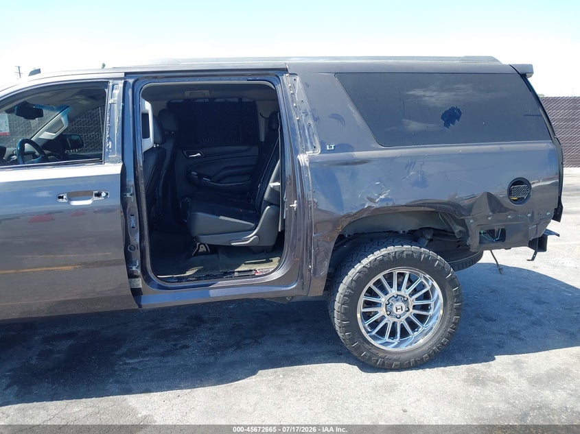 2015 Chevrolet Suburban VIN 1GNSKJKC4FR224187 IAAI salvage auction — LEFT SIDE, Salvage (California), sold $3,400 on 2026-07-29 (photo 6)