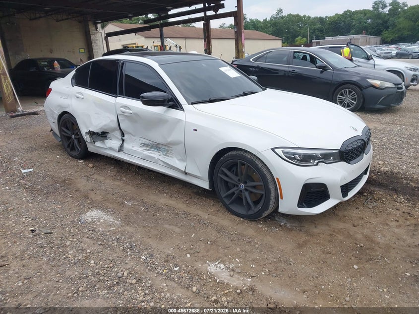 2020 BMW 3er VIN WBA5U9C01LFH89416 — IAAI salvage auction photo