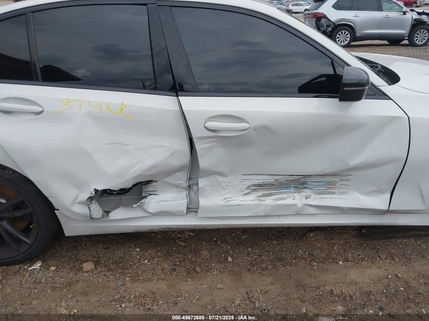 2020 BMW 3er VIN WBA5U9C01LFH89416 IAAI salvage auction — SIDE, Wait Title, sold $16,800 on 2026-08-21 (photo 6)