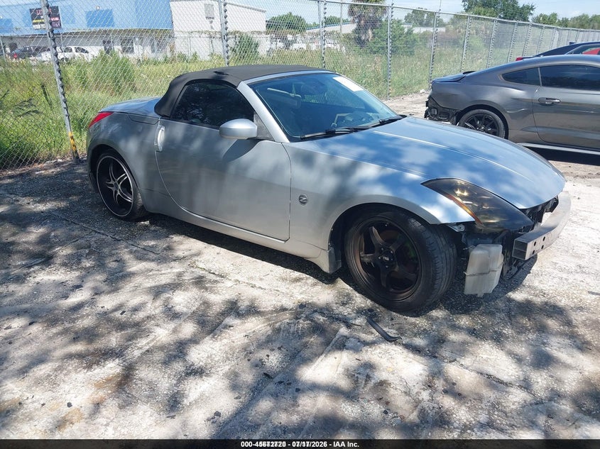 2004 Nissan 350z VIN JN1AZ36A54M253201 IAAI salvage auction — MECHANICAL, Clear (Florida), sold $175 on 2026-07-29 (photo 1)