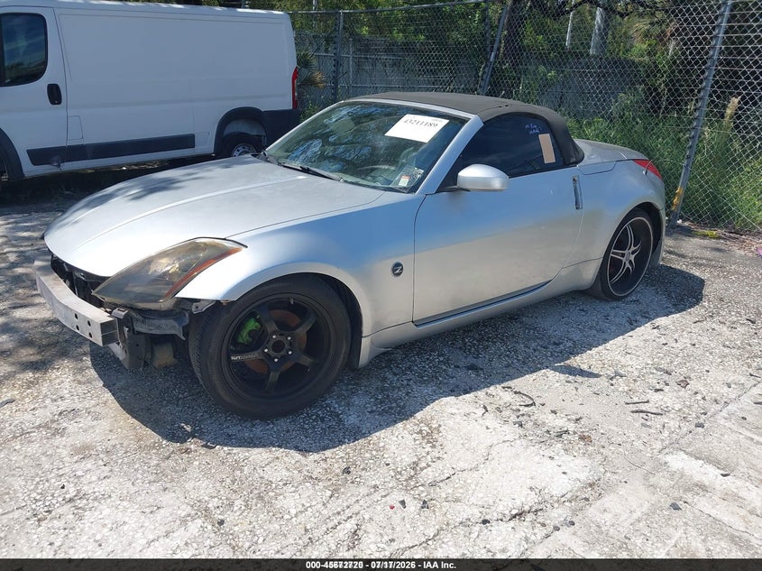 2004 Nissan 350z VIN JN1AZ36A54M253201 IAAI salvage auction — MECHANICAL, Clear (Florida), sold $175 on 2026-07-29 (photo 2)