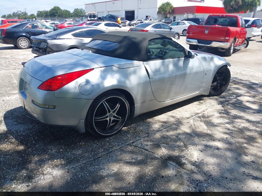 2004 Nissan 350z VIN JN1AZ36A54M253201 IAAI salvage auction — MECHANICAL, Clear (Florida), sold $175 on 2026-07-29 (photo 4)