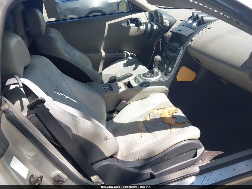 2004 Nissan 350z VIN JN1AZ36A54M253201 IAAI salvage auction — MECHANICAL, Clear (Florida), sold $175 on 2026-07-29 (photo 5)