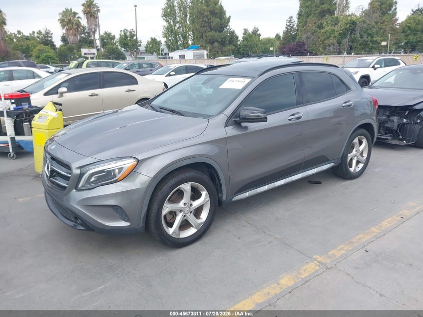 2017 Mercedes-benz Gla-klasse VIN WDCTG4EB7HJ285984 IAAI salvage auction — NORMAL WEAR, Clear - Dealer Only (California), sold $1,550 on 2026-07-29 (photo 2)