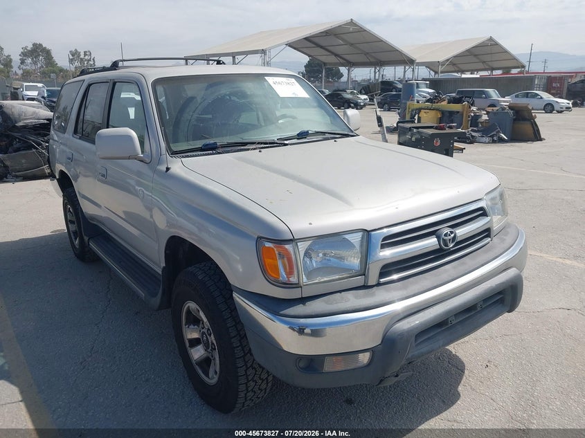 1999 Toyota 4runner VIN JT3GN86R3X0120359 IAAI salvage auction — REAR END, Salvage (California), sold $850 on 2026-07-29 (photo 1)