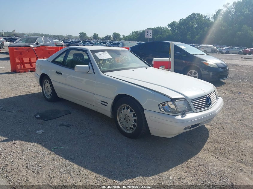1998 Mercedes-benz Sl-class VIN WDBFA67F4WF165087 IAAI salvage auction — NORMAL WEAR, Clear (Kansas), sold $25 on 2026-07-29 (photo 1)