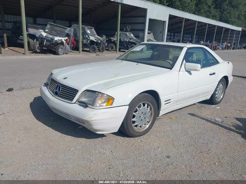 1998 Mercedes-benz Sl-class VIN WDBFA67F4WF165087 IAAI salvage auction — NORMAL WEAR, Clear (Kansas), sold $25 on 2026-07-29 (photo 2)