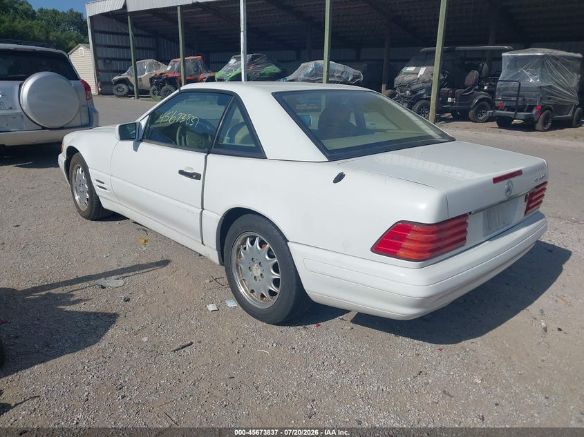 1998 Mercedes-benz Sl-class VIN WDBFA67F4WF165087 IAAI salvage auction — NORMAL WEAR, Clear (Kansas), sold $25 on 2026-07-29 (photo 3)