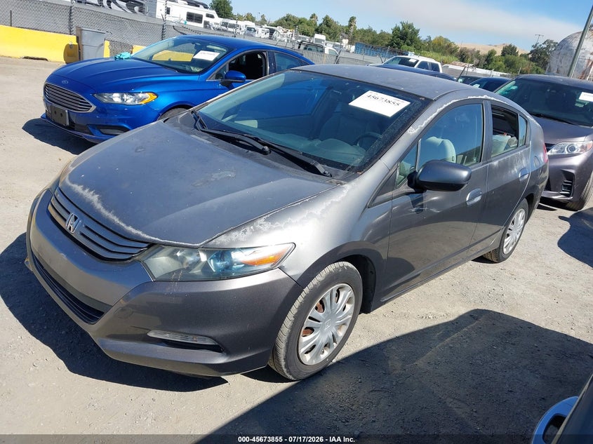 2010 Honda Insight VIN JHMZE2H55AS010421 IAAI salvage auction — NORMAL WEAR, Clear - Dealer Only (California), sold $25 on 2026-07-30 (photo 2)