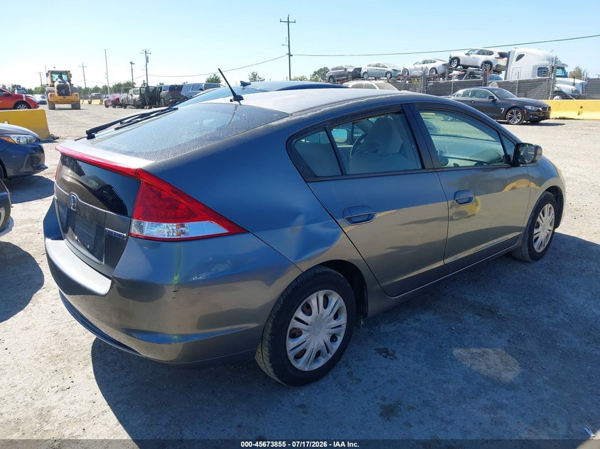 2010 Honda Insight VIN JHMZE2H55AS010421 IAAI salvage auction — NORMAL WEAR, Clear - Dealer Only (California), sold $25 on 2026-07-30 (photo 4)