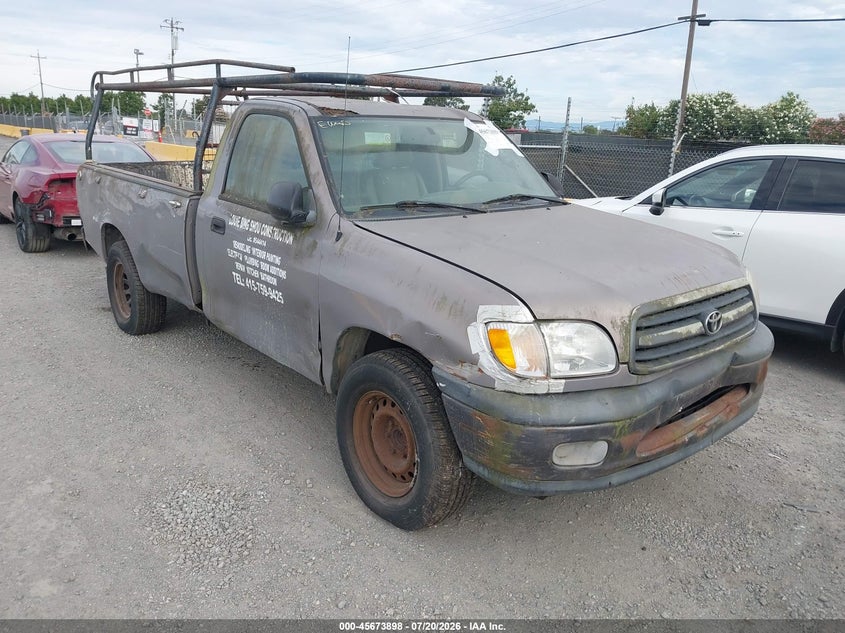2001 Toyota Tundra VIN 5TBJN32141S142291 IAAI salvage auction — NORMAL WEAR, Clear - Dealer Only (California), sold $1,150 on 2026-07-30 (photo 1)