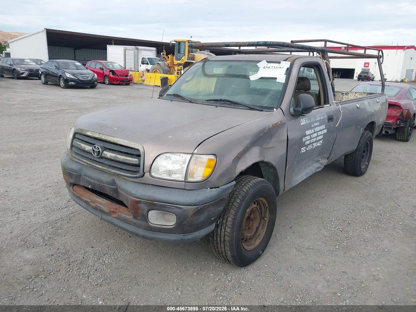 2001 Toyota Tundra VIN 5TBJN32141S142291 IAAI salvage auction — NORMAL WEAR, Clear - Dealer Only (California), sold $1,150 on 2026-07-30 (photo 2)