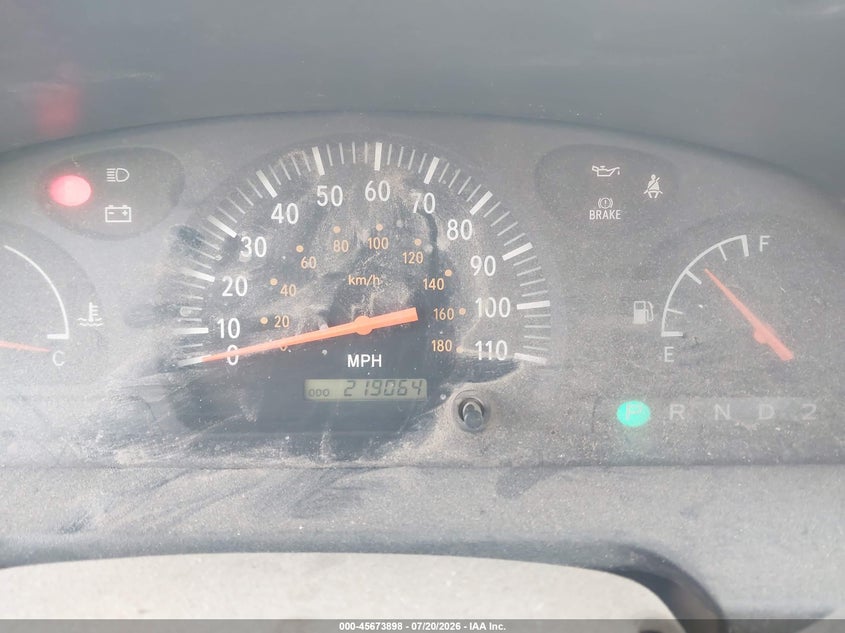 2001 Toyota Tundra VIN 5TBJN32141S142291 IAAI salvage auction — NORMAL WEAR, Clear - Dealer Only (California), sold $1,150 on 2026-07-30 (photo 7)