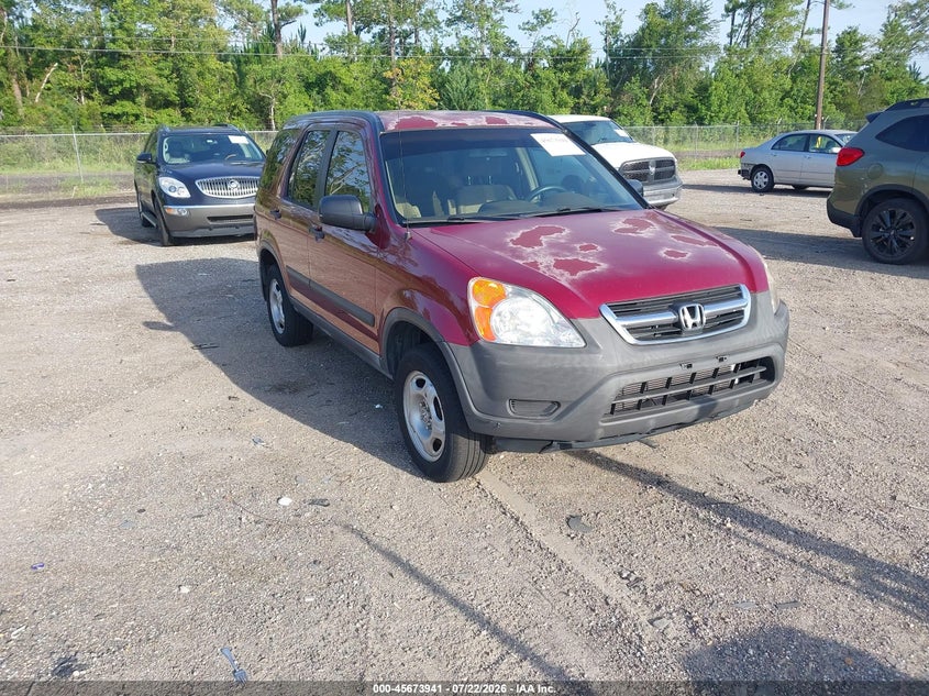 2002 Honda Cr-v VIN JHLRD78482C047843 IAAI salvage auction — NORMAL WEAR, Clear (Florida), sold $250 on 2026-07-28 (photo 1)