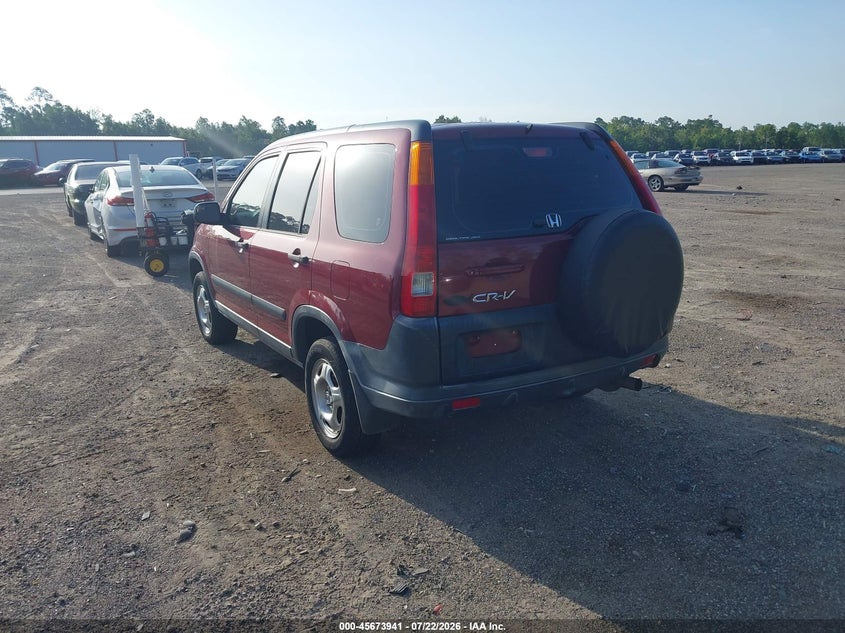 2002 Honda Cr-v VIN JHLRD78482C047843 IAAI salvage auction — NORMAL WEAR, Clear (Florida), sold $250 on 2026-07-28 (photo 3)