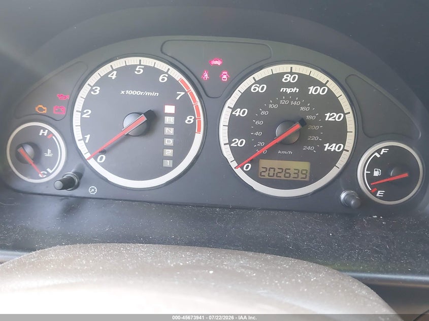 2002 Honda Cr-v VIN JHLRD78482C047843 IAAI salvage auction — NORMAL WEAR, Clear (Florida), sold $250 on 2026-07-28 (photo 7)