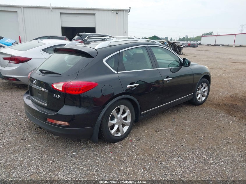 2009 Infiniti Ex35 VIN JNKAJ09F09M951280 IAAI salvage auction — SIDE, Salvage (Illinois), sold $0 on 2026-09-25 (photo 4)