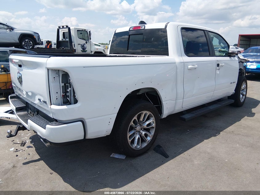 2021 Ram 1500 VIN 1C6SRFJT6MN678973 IAAI salvage auction — FRONT END, Salvage (Missouri), sold $14,500 on 2026-08-15 (photo 4)