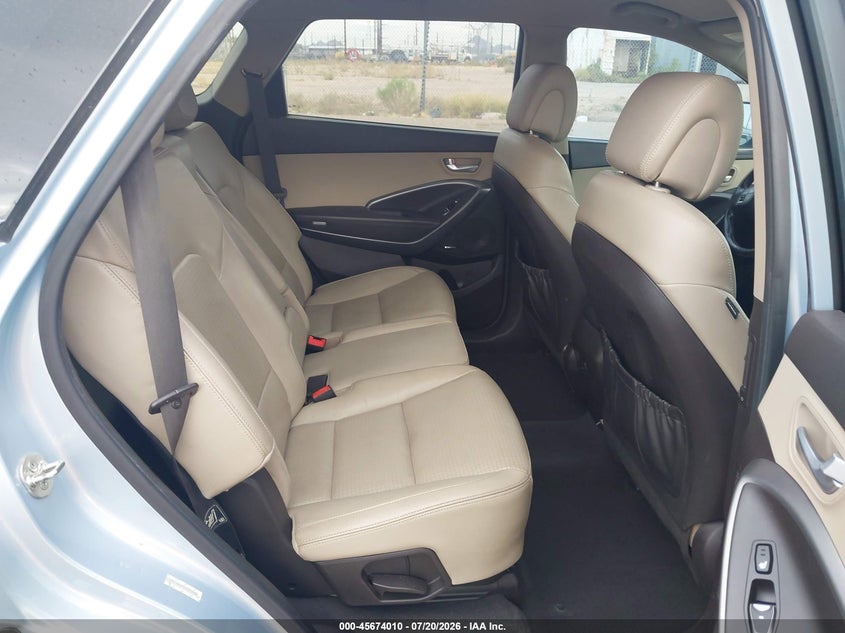2013 Hyundai Santa fe VIN KM8SN4HF0DU027834 IAAI salvage auction — UNKNOWN, Clear (Arizona), sold $750 on 2026-07-30 (photo 8)