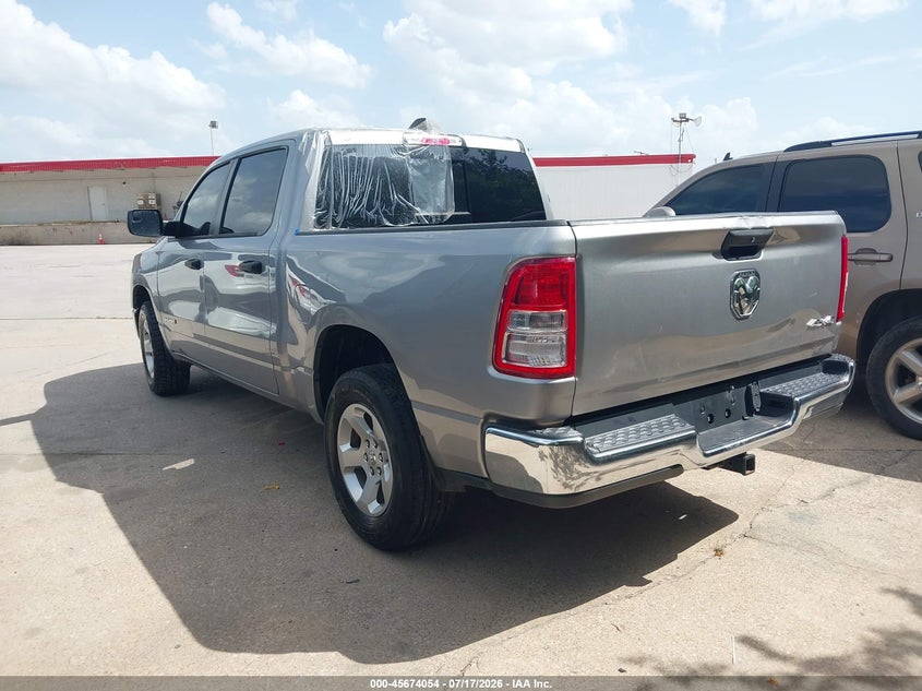 2019 Ram 1500 VIN 1C6SRFGT3KN613986 IAAI salvage auction — THEFT, Salvage Title, sold $7,000 on 2026-07-29 (photo 3)