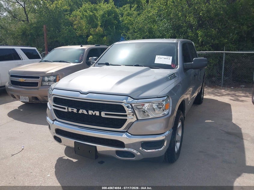 2019 Ram 1500 VIN 1C6SRFGT3KN613986 IAAI salvage auction — THEFT, Salvage Title, sold $7,000 on 2026-07-29 (photo 6)