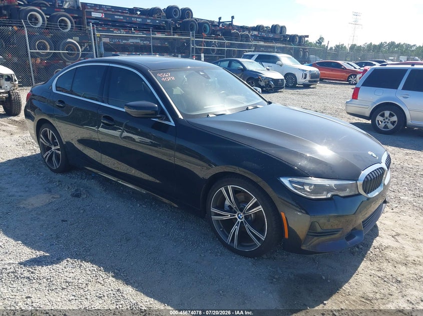 2021 BMW 3er VIN 3MW5R1J00M8B47332 — IAAI salvage auction photo
