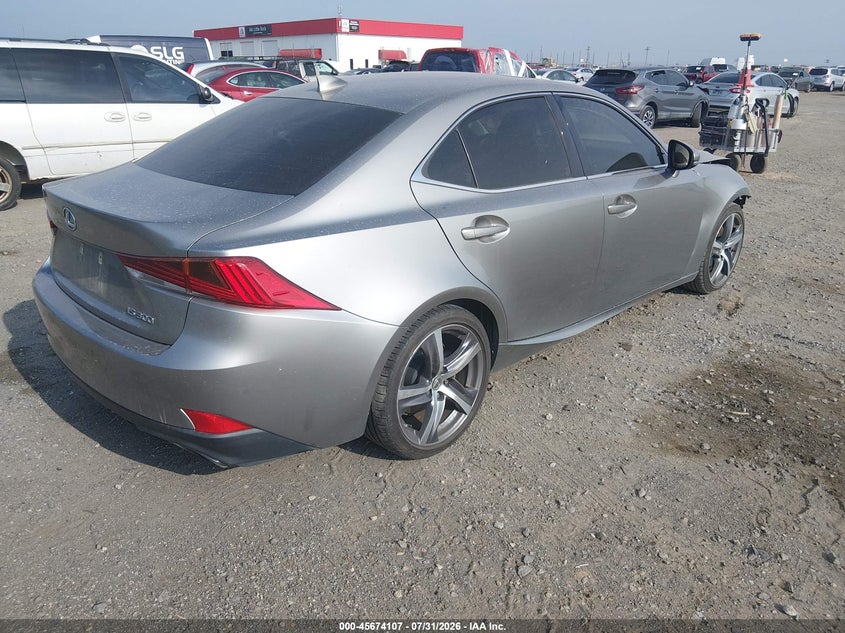 2018 Lexus Is VIN JTHBA1D21J5082329 IAAI salvage auction — FRONT END, Salvage (Arkansas), sold $7,750 on 2026-10-14 (photo 4)