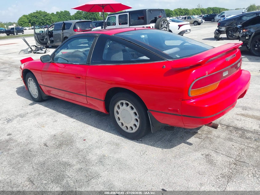 1989 Nissan 240sx VIN JN1HS36P0KW028788 IAAI salvage auction — NORMAL WEAR, Clear (Florida), sold $5,100 on 2026-07-23 (photo 3)