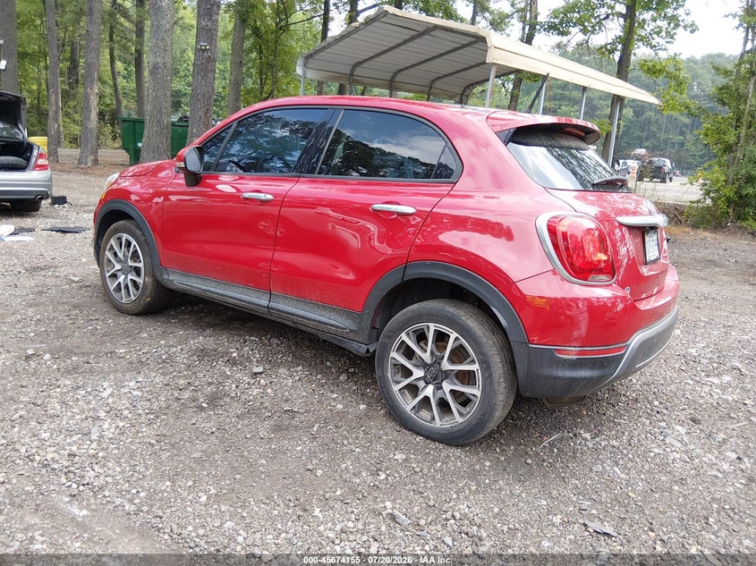 2016 Fiat 500x VIN ZFBCFYET1GP415460 IAAI salvage auction — FRONT END, Clear (Virginia), sold $200 on 2026-07-28 (photo 3)