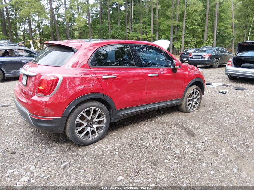 2016 Fiat 500x VIN ZFBCFYET1GP415460 IAAI salvage auction — FRONT END, Clear (Virginia), sold $200 on 2026-07-28 (photo 4)
