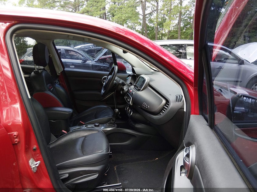 2016 Fiat 500x VIN ZFBCFYET1GP415460 IAAI salvage auction — FRONT END, Clear (Virginia), sold $200 on 2026-07-28 (photo 5)