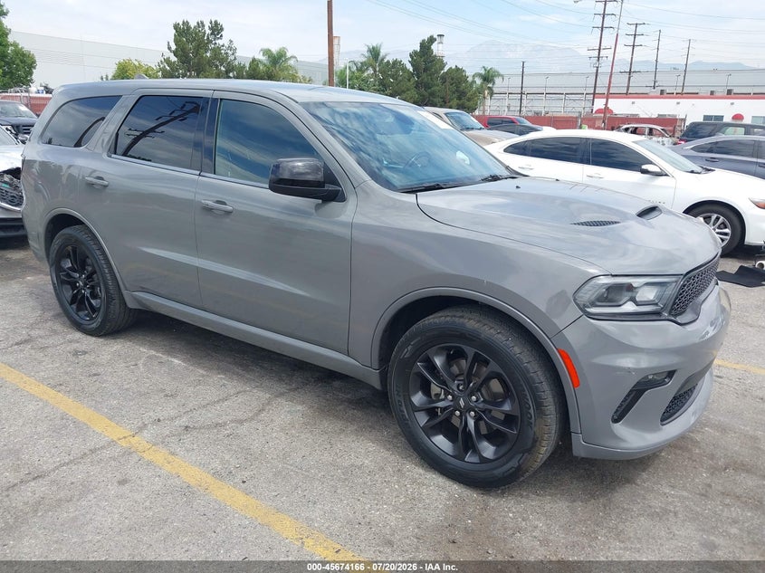 2021 Dodge Durango VIN 1C4RDHAG2MC641077 IAAI salvage auction — UNKNOWN, Salvage Title - Dealer (California), sold $7,625 on 2026-08-20 (photo 1)