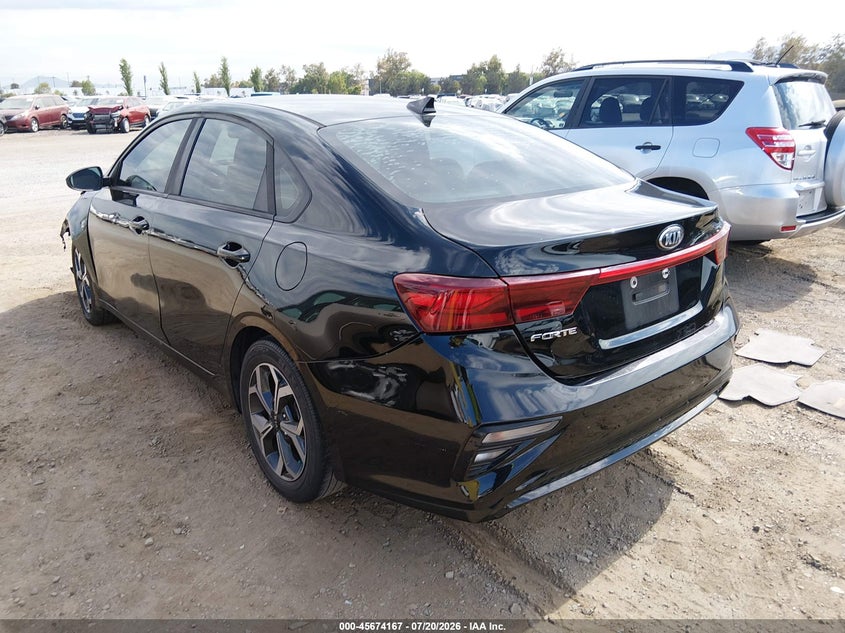 2019 Kia Forte VIN 3KPF24AD9KE006421 IAAI salvage auction — LEFT FRONT, Salvage (Arizona), sold $2,750 on 2026-08-03 (photo 3)