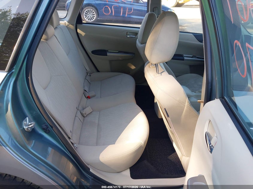 2010 Subaru Impreza VIN JF1GH6D68AH814513 IAAI salvage auction — NORMAL WEAR, Original (Maine), sold $25 on 2026-07-27 (photo 8)