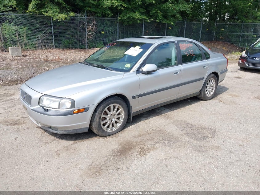 2000 Volvo S80 VIN YV1TS90D2Y1082831 IAAI salvage auction — NORMAL WEAR, Original (Maine), sold $25 on 2026-07-27 (photo 2)
