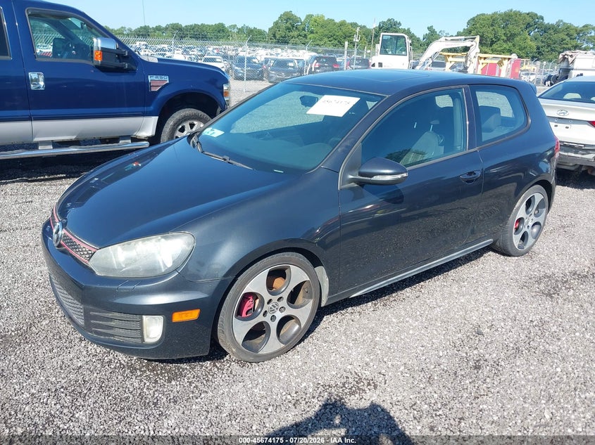 2012 Volkswagen Gti VIN WVWFD7AJ3CW199156 IAAI salvage auction — NORMAL WEAR, Clear (South Carolina), sold $25 on 2026-07-28 (photo 2)