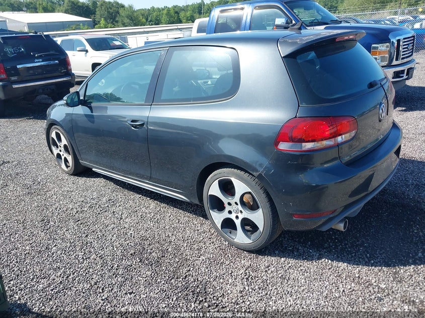 2012 Volkswagen Gti VIN WVWFD7AJ3CW199156 IAAI salvage auction — NORMAL WEAR, Clear (South Carolina), sold $25 on 2026-07-28 (photo 3)