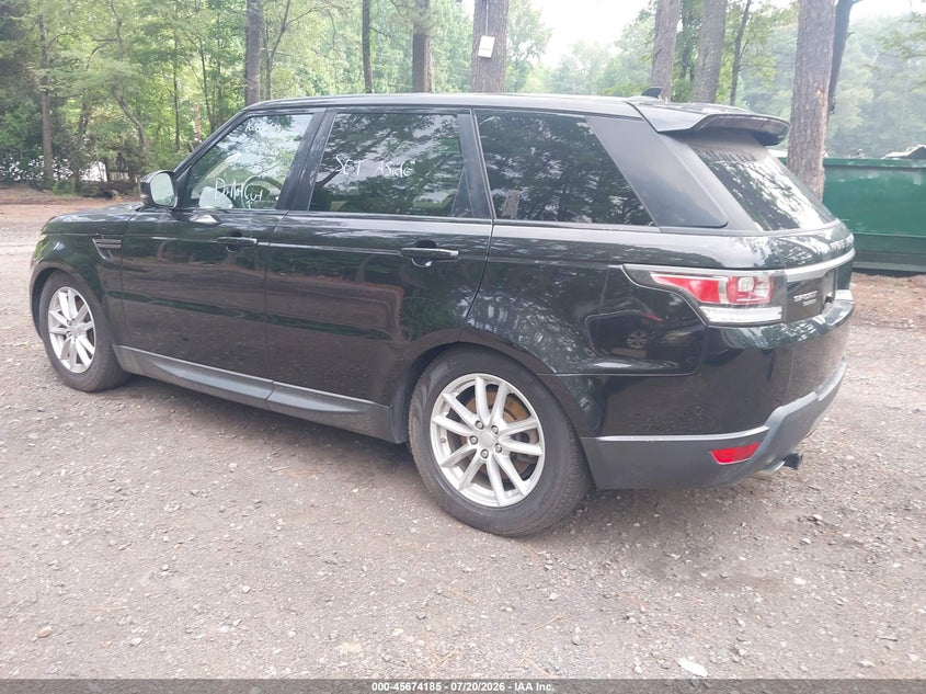 2016 Land rover Range rover sport VIN SALWG2PF1GA597541 IAAI salvage auction — NORMAL WEAR, Clear (Virginia), sold $1,750 on 2026-07-28 (photo 3)