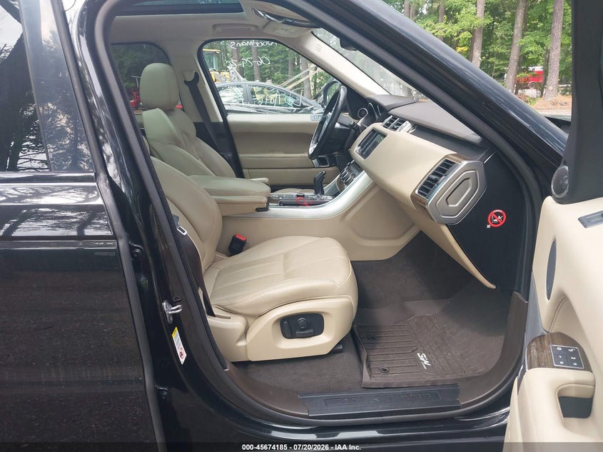 2016 Land rover Range rover sport VIN SALWG2PF1GA597541 IAAI salvage auction — NORMAL WEAR, Clear (Virginia), sold $1,750 on 2026-07-28 (photo 5)