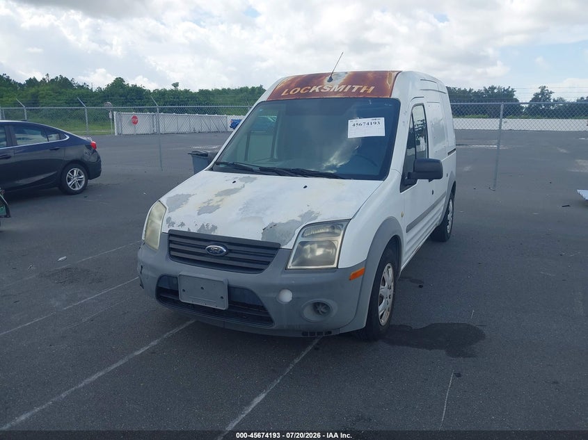 2010 Ford Transit connect VIN NM0LS7ANXAT002717 IAAI salvage auction — NORMAL WEAR, Clear (Florida), sold $325 on 2026-07-29 (photo 2)