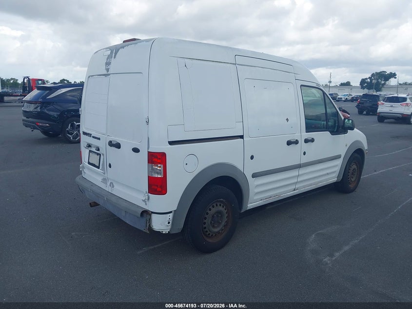 2010 Ford Transit connect VIN NM0LS7ANXAT002717 IAAI salvage auction — NORMAL WEAR, Clear (Florida), sold $325 on 2026-07-29 (photo 4)